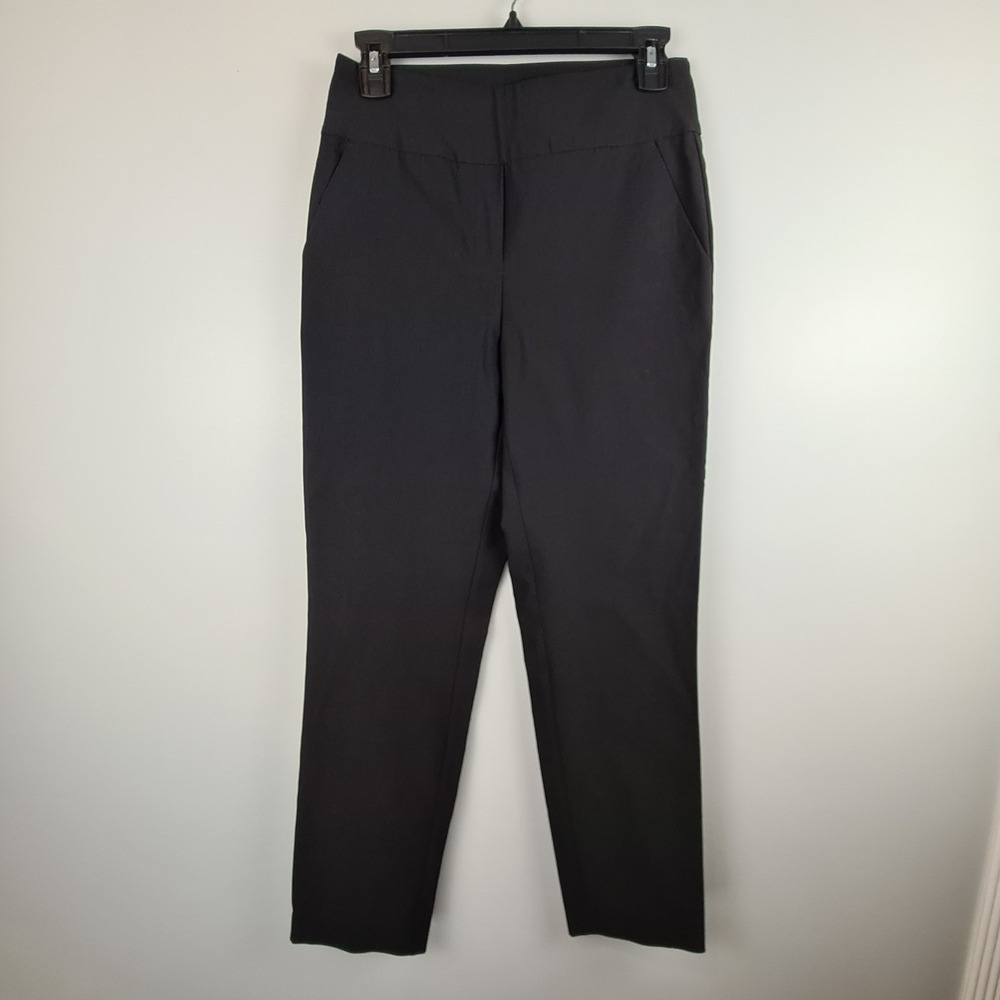 S.C. & CO. Women's Tummy Control Pull On‎ Stretch Dress Pants Small Black